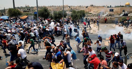 استشهاد فلسطينى ثان فى مواجهات مع قوات الاحتلال برام الله