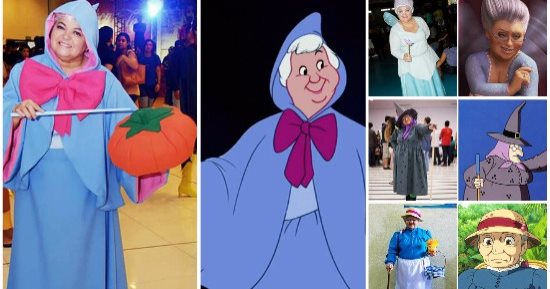 كل يوم بتتولد من جديد..مسنة تجسد شخصيات ديزنى لحضور المهرجانات المحلية