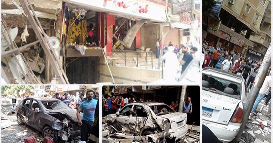 بالفيديو والصور.. أسطوانة غاز داخل مطعم وراء انفجار المعادى.. المعاينة: تهشم واجهة محلين وزجاج 3 سيارات.. مدير أمن القاهرة يتفقد محيط الواقعة.. والنيابة تنتدب المعمل الجنائى لكشف الملابسات