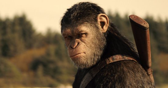 80 مليون دولار حصيلة إيرادات War for the Planet of the Apes فى السوق الأجنبية