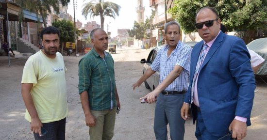  مساعد محافظ كفر الشيخ : إنهاء معوقات رصف طريق شنو الحمراوى