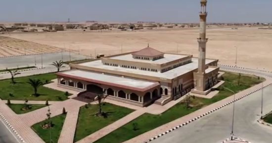 بالصور.. مسجد قاعدة محمد نجيب "رسالة وفاء لاسم الشهيد محمد لطفى يوسف"