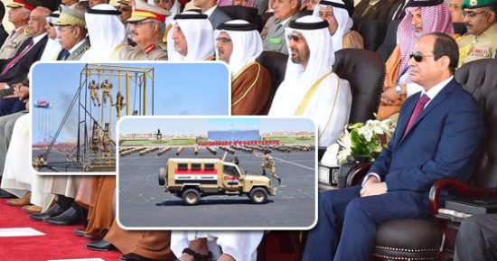رسائل السيسي خلال افتتاح قاعدة محمد نجيب العسكرية.. للضيوف: تواجدكم تأكيد على وحدة الصف.. ولـ"ممولى الإرهاب": دماء الأبرياء غالية وأفعالكم لن تمر دون حساب.. ولأسر الشهداء: قدمتم حاجة عظيمة.. وللعالم: مصر باقية