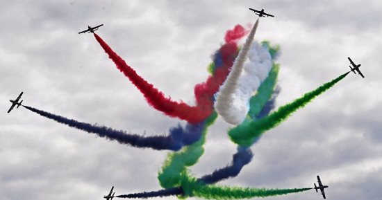 بالصور.. عروض طيران خيالية فى معرض "ماكس-2017" فى روسيا