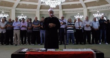 تشييع جنازة المذيع عمرو سمير بمسجد الشرطة