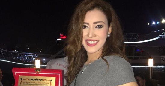 المذيعة رغدة أبو ليلة: تكريمى من الإسماعيلية للإعلام خطوة هامة فى حياتى