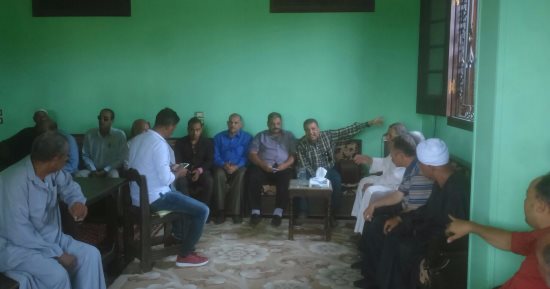 رئيس حى جنوب الجيزة يلتقى أهالى جزيرتى البحرين والقرصاية