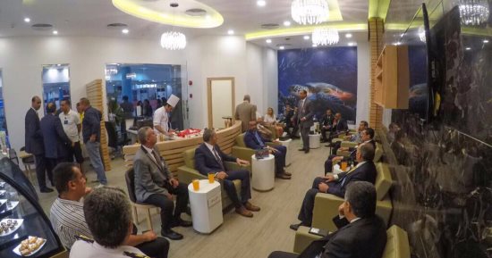 بالصور .. إفتتاح أحدث قاعة كبار الزوار بمطار مرسى علم الدولى