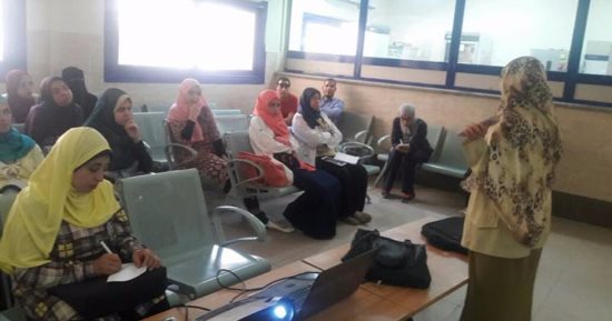 بالصور .. تدريب 25 طبيبا على التعامل مع الحالات الحرجة للأطفال ببنى سويف