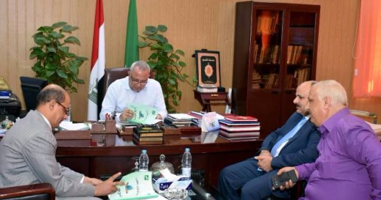 بروتوكول تعاون مع هيئة المساحة لميكنة أراضى أملاك الدولة بالشرقية