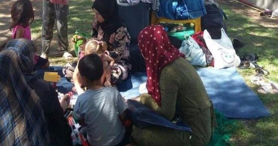 مسجد بإسبانيا يتحول لممخيم للاجئين السوريين 