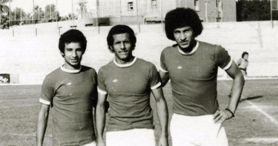 شاهد.. "بيبو وعبد الباقى وزيزو" فى زمن الأهلي الجميل