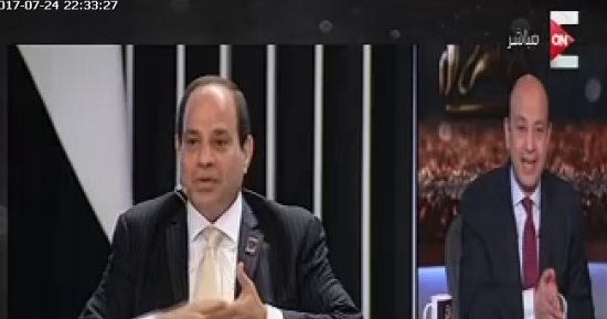 بالفيديو .. عمرو أديب بـ"ON E": الرئيس السيسى سيترشح لفترة رئاسية ثانية