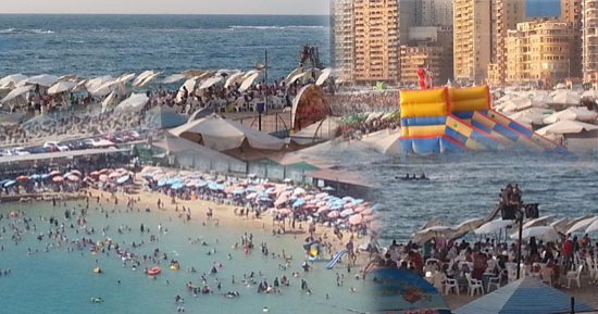 بالصور.. شواطئ الإسكندرية كاملة العدد.. عروس البحر فى عز مجدها ببركة مؤتمر الشباب والبطولة العربية.. ارتفاع نسبة إشغالات الفنادق.. ورواج فى رحلات اليوم الواحد.. وشواطئ المندرة والعصافرة وسيدى بشر الأكثر استفادة