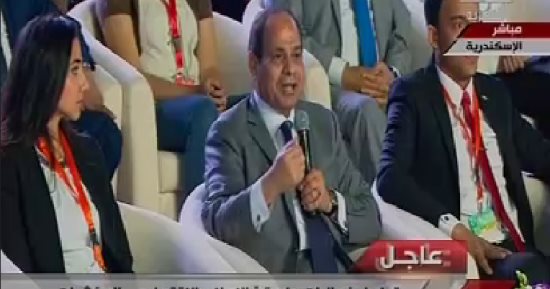 السيسى: التردد فى اتخاذ القرار الصحيح خيانة فى حق الوطن