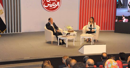 السيسى: التجاوز حالة مصرية وعاوز بلدى مفهاش غلطة ومش هزعل من أولادي