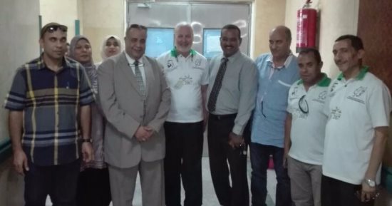 جنوب الوادى تستقبل وفد مؤسسة محـمد بن راشد آل مكتوم  