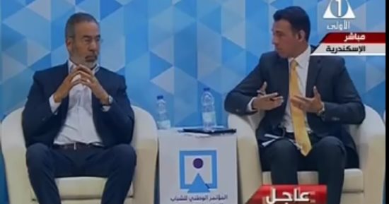 مدحت العدل بمؤتمر الشباب: السينما فى طريقها للإندثار وهناك محطات فضائية "بير سلم"