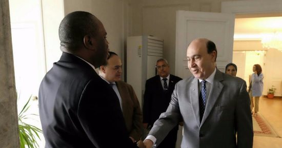 بالصور.. مميش: مصر قلب إفريقيا ونسعى لزيادة التعاون مع الدول الإفريقية 