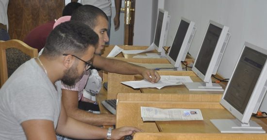 مكتب تنسيق جامعة القناة يستقبل 350 طالب فى أول يوم للمرحلة الثانية