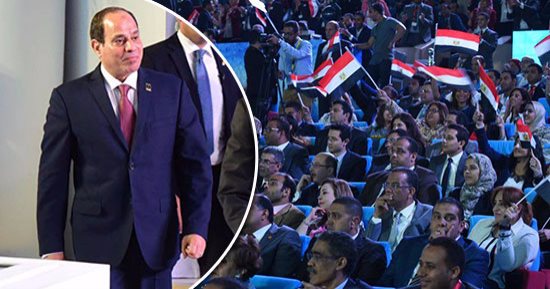 فوبيا إسقاط الدولة.. الرئيس يكشف بمؤتمر الشباب كيف نجت مصر من مصيدة العوز: ارتباط وثيق بين الإصلاح الاقتصادى ومواجهة الدولة الفاشلة.. السيسى: عينى على هدم مصر من 2011.. ويطالب الإعلام بأسبوع لمناقشة تلك الملفات