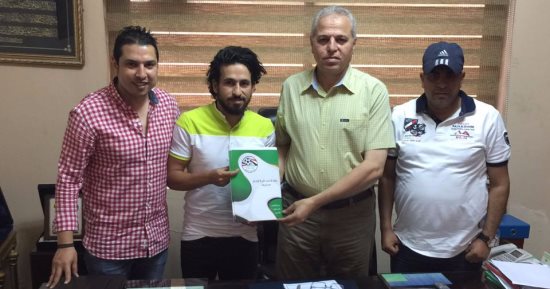 رسميا.. الإنتاج الحربى يتعاقد مع أحمد صبرى موسمين