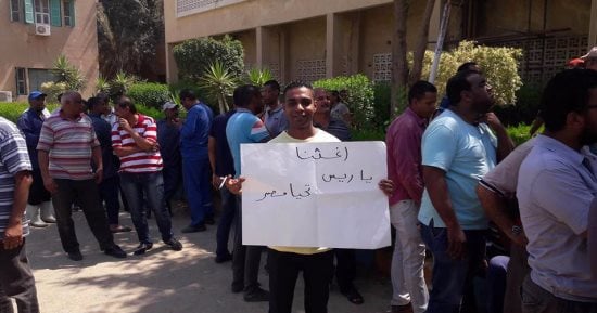 بالفيديو.. عمال النصر للأسمدة بالسويس يطالبون بإضافة علاوة الغلاء على المرتب