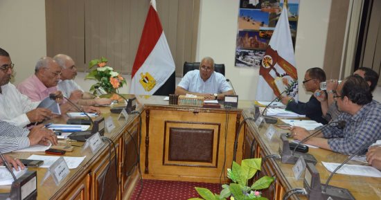 محافظ الوادى الجديد يدرس منح عقود بيع نهائية للمستثمرين الجادين