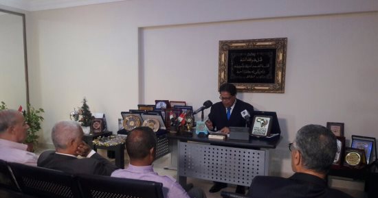 بالصور.. المرحومى يعود لرئاسة اتحاد الكاراتيه التقليدى 
