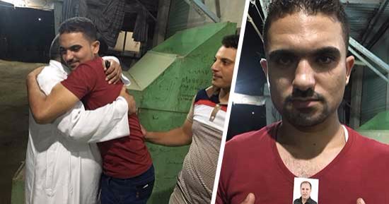 تفاصيل عودة شاب لأسرته بعد اختفائه 21 عاما بالعراق.. اختفى بالفلوجة وهو طفل وعاد بصحبة رجل من محافظة البحيرة تولى تربيته.. الأسرة تتسلمه فى جلسة عرفية.. والشاب العائد: "الآن شعرت بالأبوة الحقيقية"