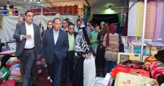 محافظ الإسكندرية يزور معرض كوتة للتسوق بالشاطبى