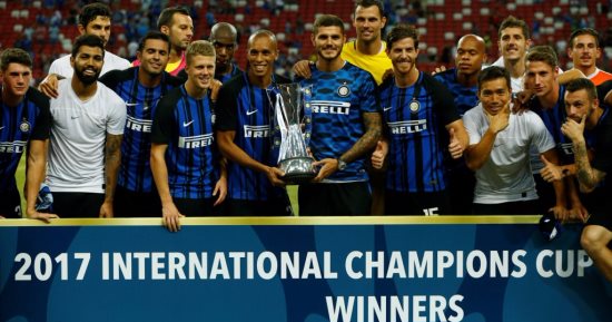 بالصور.. إنتر ميلان يتوج بكأس الأبطال الدولية فى آسيا