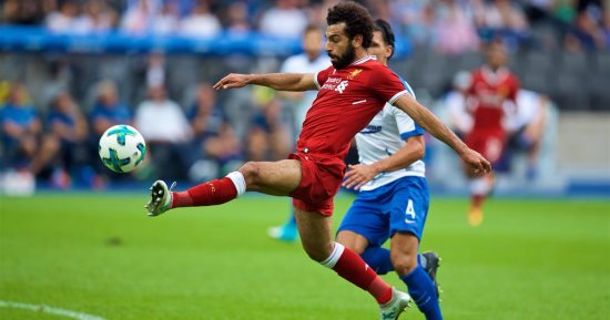 بالفيديو.. اختيار محمد صلاح أفضل لاعبى ليفربول أمام هيرتا برلين