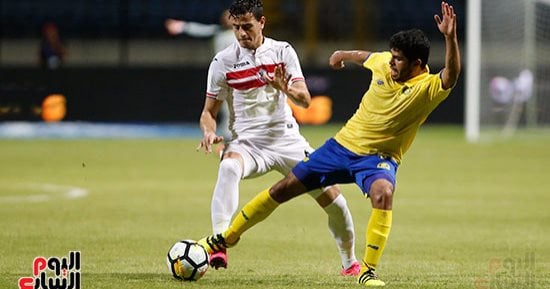 بالصور.. الزمالك يتقدم على النصر السعودى 2 / 1 فى الشوط الأول