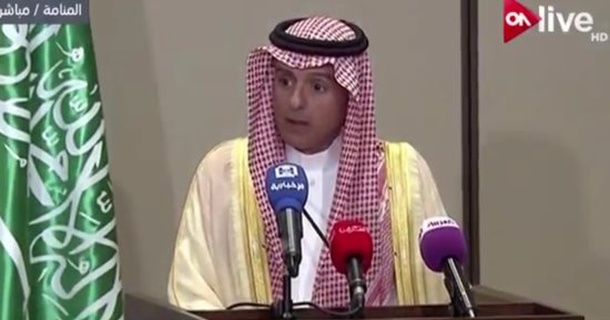 وزير الخارجية السعودى: طلب قطر تدويل المشاعر المقدسة إعلان حرب ضد المملكة