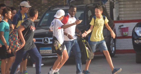 شاهد.. كوفى يصل الزمالك