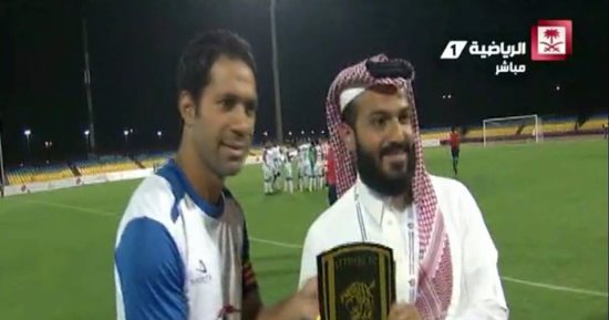 اتحاد جدة يكرم قيصر الدراويش فى دورة تبوك الودية 