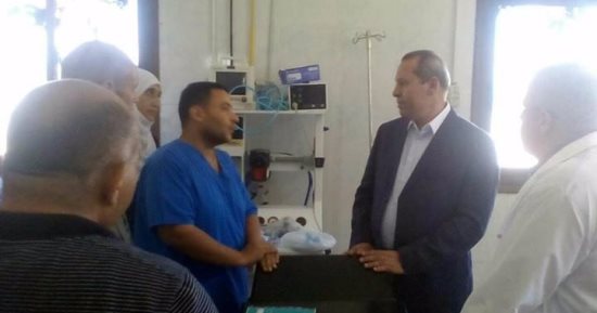 وكيل صحة الدقهلية يتفقد مستشفى جمصة المركزى فى زيارة مفاجئة