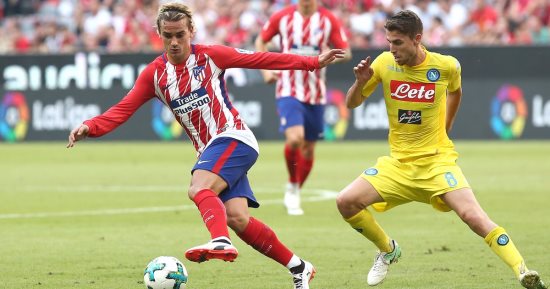بالفيديو.. أتلتيكو مدريد يتأهل لنهائى كأس أودى بثنائية فى شباك نابولى