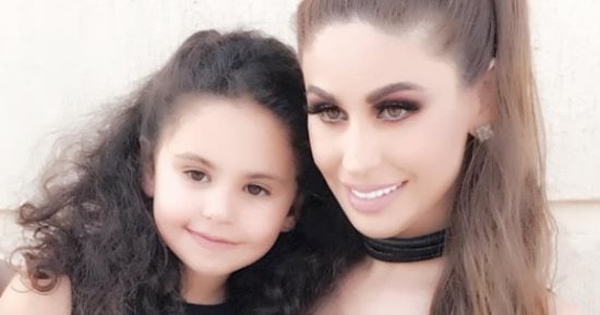 مى سليم تنشر صورة لابنتها وتعلق: يارب احفظ ولادنا من أى شر