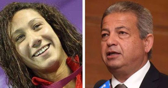 خالد عبد العزيز: فريدة عثمان حققت إنجازا تاريخيا ووضعتنا فى المنافسة العالمية