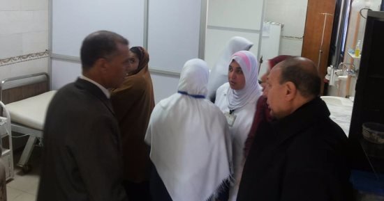 بالصور مستشفى ميت أبو غالب فى محافظة دمياط تتحول إلى خرابة 