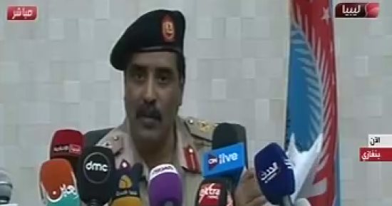 الجيش الليبى يطالب بالإنضمام لـ"الرباعى العربى" ويؤكد تورط قطر بالإرهاب