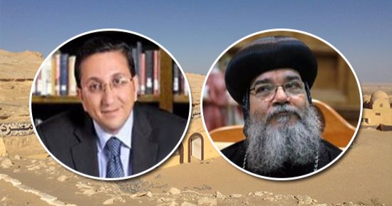 تفاصيل اتفاق وزارة البيئة والكنيسة فى أزمة دير وادى الريان.. الأنبا مكاريوس: مقابل رمزى كحق انتفاع لأراضى الدير.. والتصالح فى قضايا الراهب المحبوس.. ومحامى الدير: دفع 511 ألف جنيه سنويًا مقابل الانتفاع