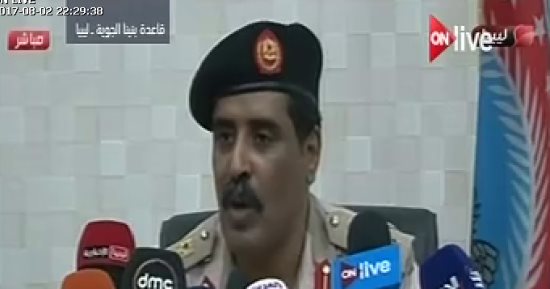 المتحدث باسم القوات المسلحة الليبية: قطر الراعى الرسمى للإرهاب بليبيا