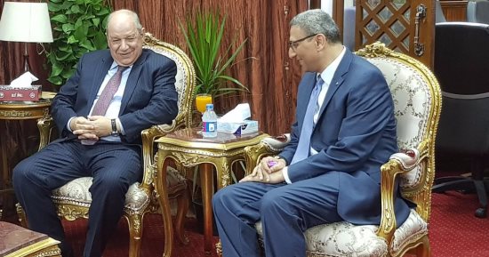 أمين عام مجلس النواب يزور رئيس مجلس الدولة لتهنئته بمنصبه الجديد