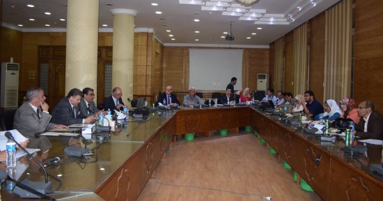  رئيس جامعة بنها يبحث الترتيبات النهائية للمؤتمر الدولى الثانى الصينى المصرى