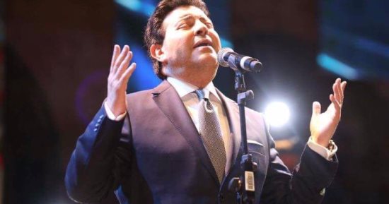 هانى شاكر يعود إلى مصر بعد تصوير حلقة من برنامج أحلى ناس بلبنان