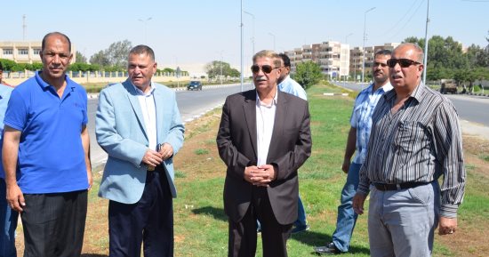 محافظ الإسماعيلية يتفقد أعمال تطوير ورفع كفاءة الطرق بالطريق الدائرى