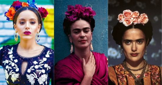 جميلة عوض VS سلمى حايك.. أيهما أجمل فى لوك فريدا كاهلوا؟
